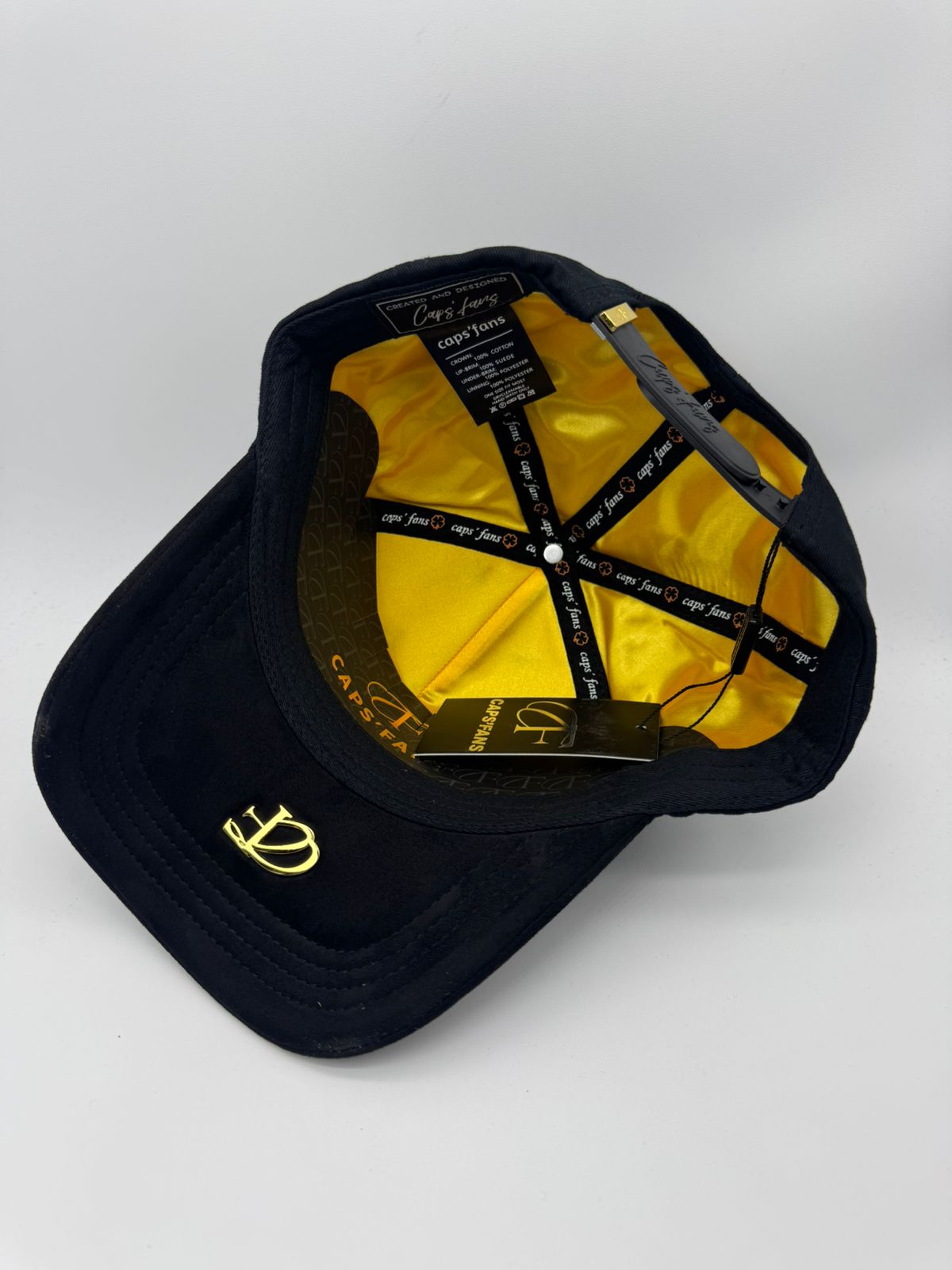 CAPS FANS TREBOL GOLD/BLACK