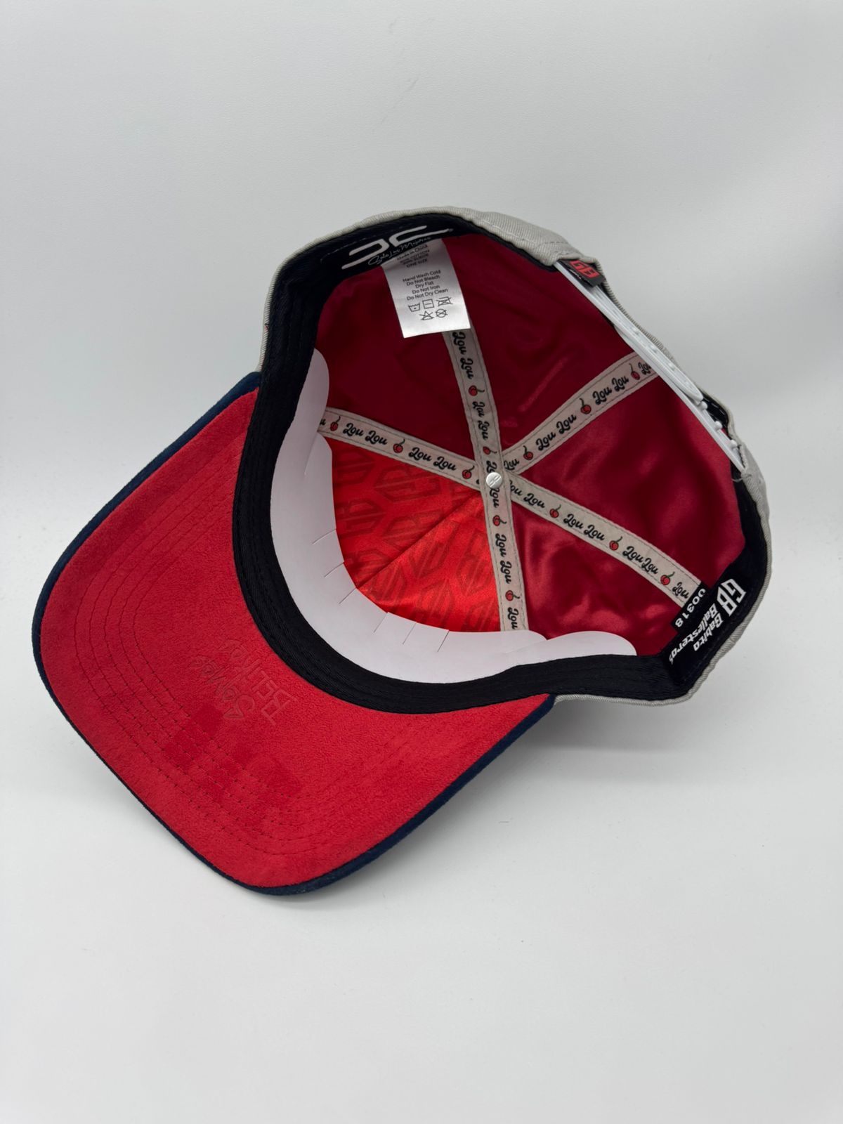 JC HATS CHERRY GRIS/AZUL