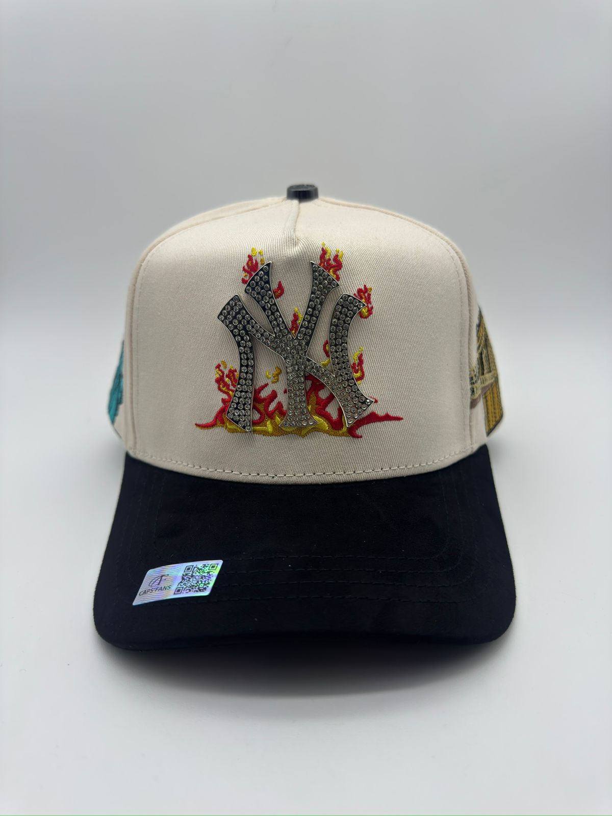 CAPS FANS NEW YORK BEIGE MAYOREO