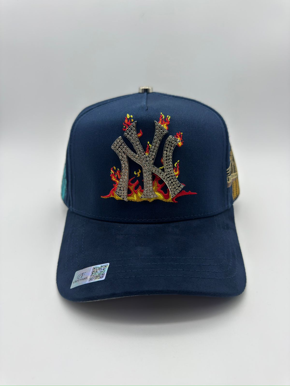 CAPS FANS NEW YORK AZUL MAYOREO