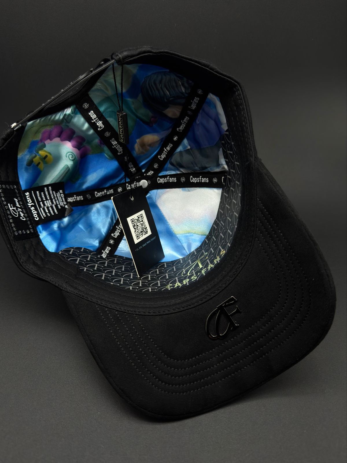 CAPS FANS JUNIOR H TOTAL BLACK