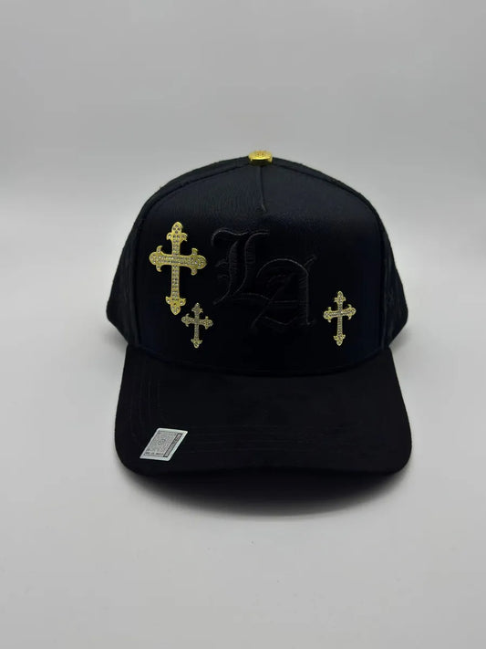 GORRA BIG BOSS LA CHOME GOLD