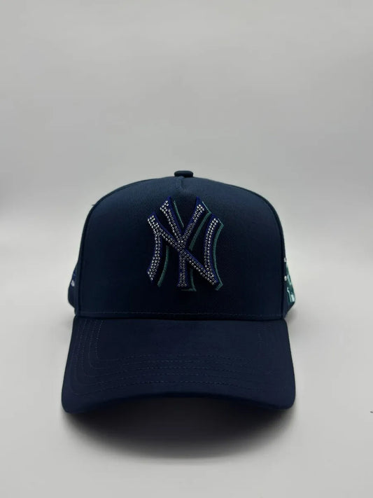 GORRA BIG BOSS NY CRYSTALS AZUL