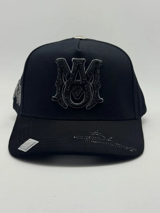 GORRA BIG BOSS AMIRI CRISTALS SILVER