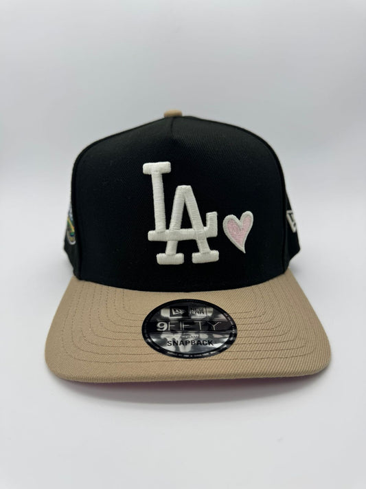 NEW ERA LA/BEIGE CORAZON