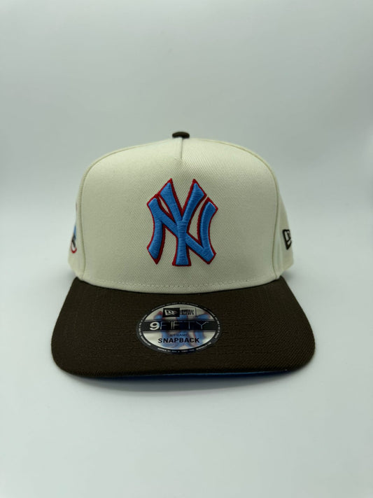 NEW ERA YANKEES BEIGE/CAFE