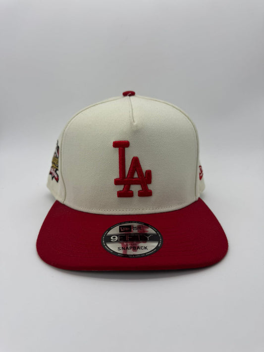 NEW ERA LA BEIGE/ROJO