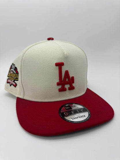 NEW ERA LA BEIGE/ROJO