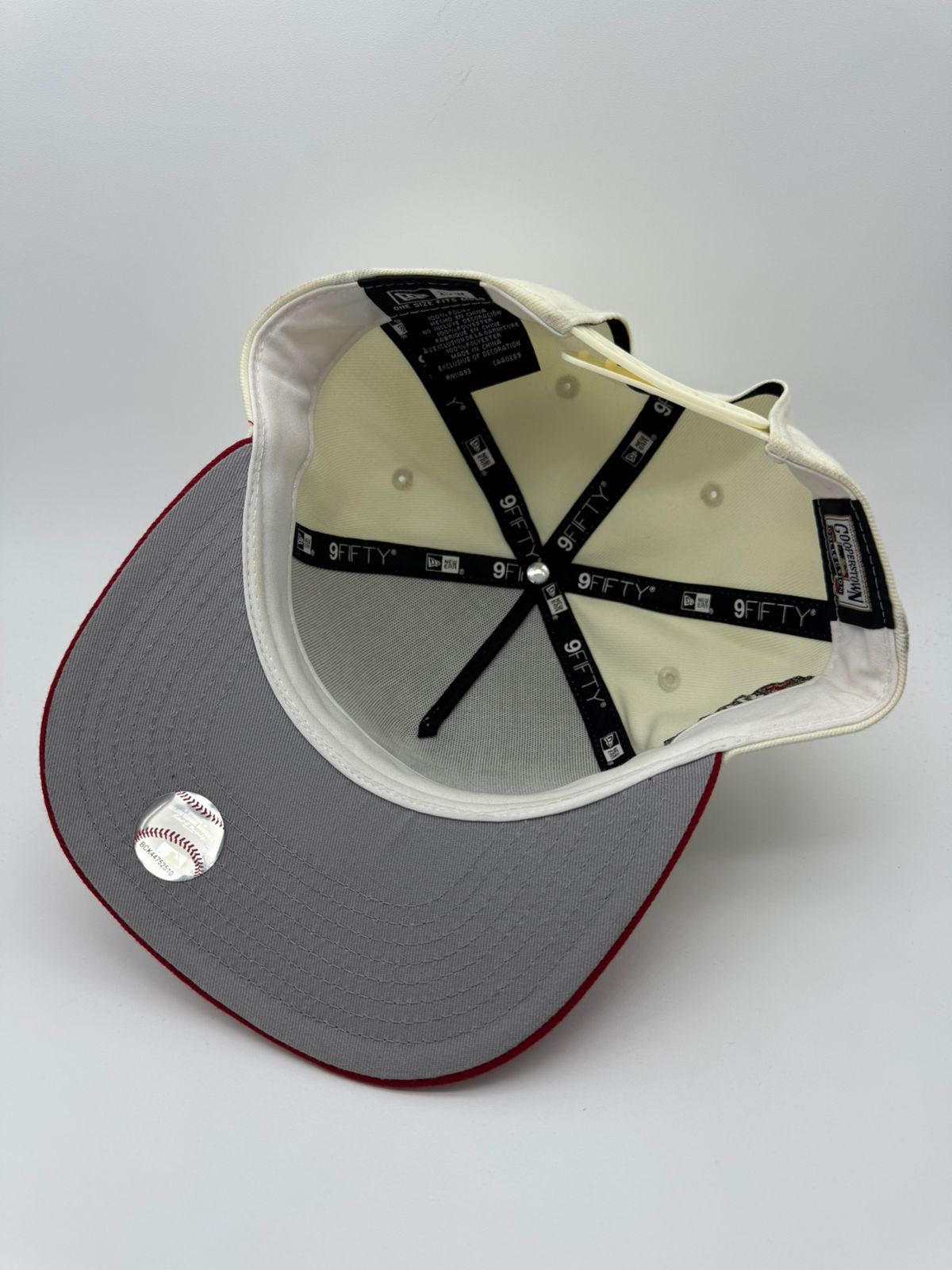 NEW ERA LA BEIGE/ROJO