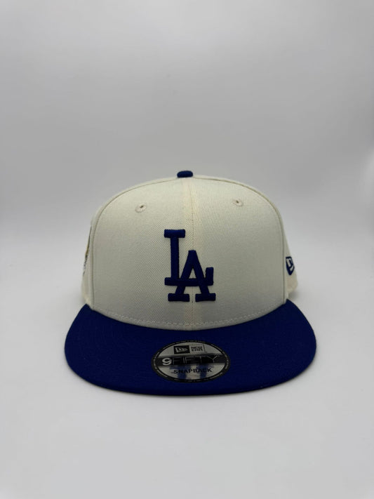 NEW ERA LA BEIGE/AZUL MAYOREO