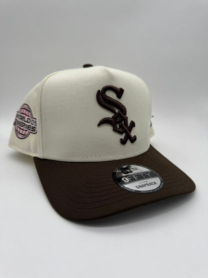 NEW ERA SOX BEIGE/CAFE
