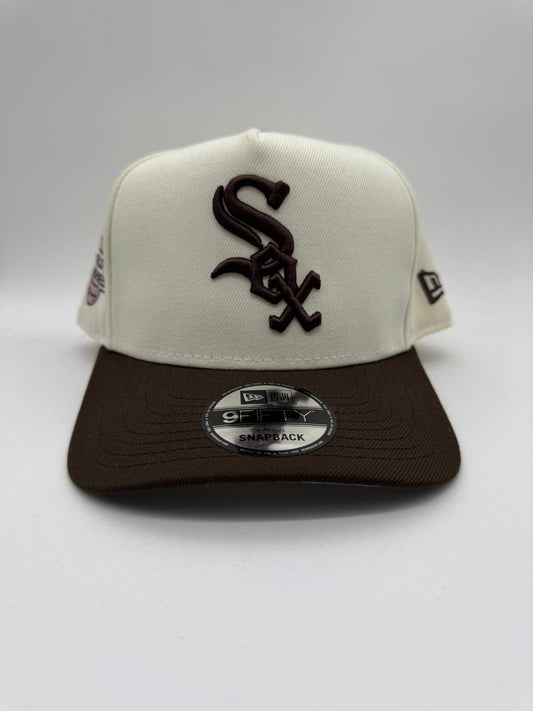 NEW ERA SOX BEIGE/CAFE