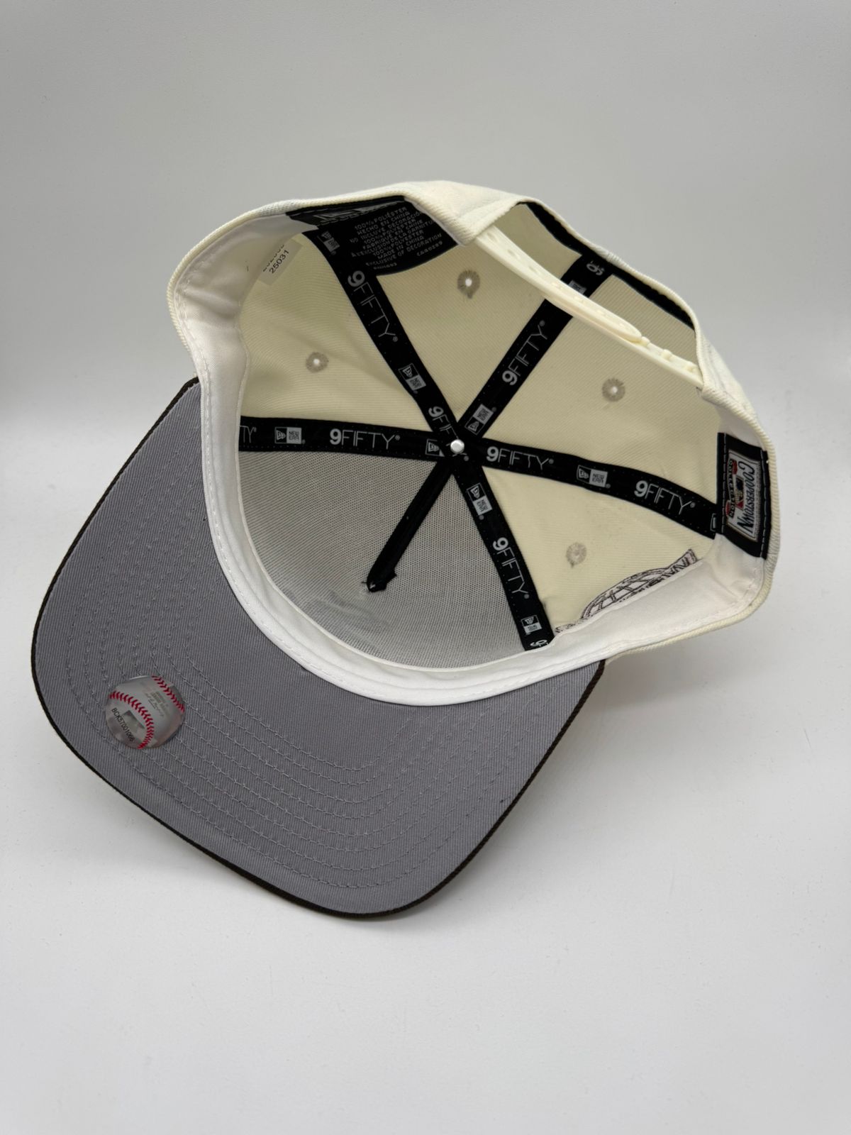NEW ERA SOX BEIGE/CAFE