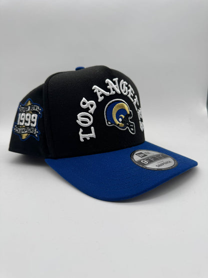 NEW ERA LOS ANGELES NEGRA/AZUL MAYOREO