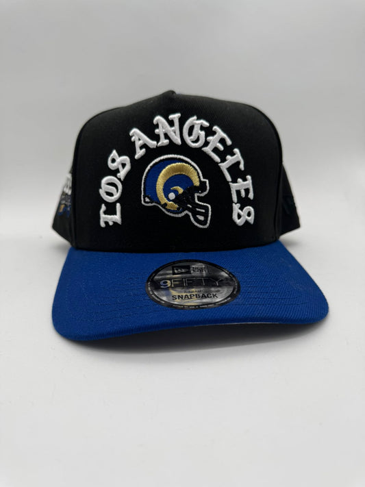 NEW ERA LOS ANGELES NEGRA/AZUL MAYOREO