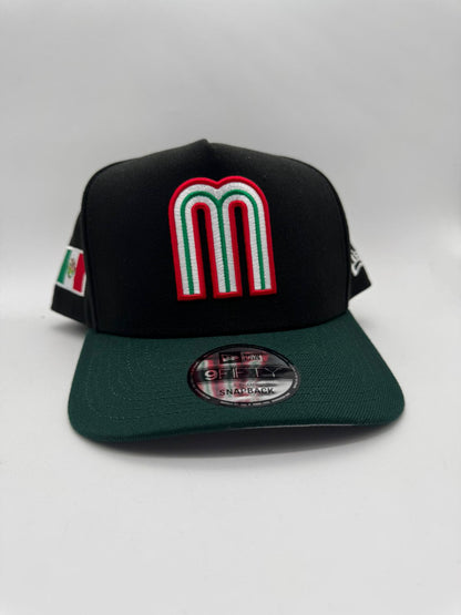 NEW ERA MEXICO NEGRA/VERDE MAYOREO