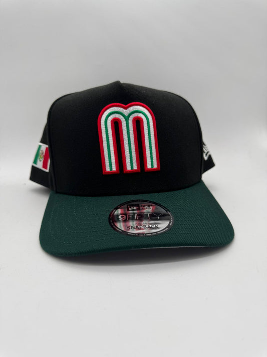 NEW ERA MEXICO NEGRA/VERDE MAYOREO