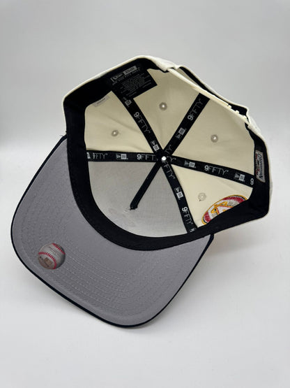 NEW ERA ANGELINOS BEIGE/AZUL