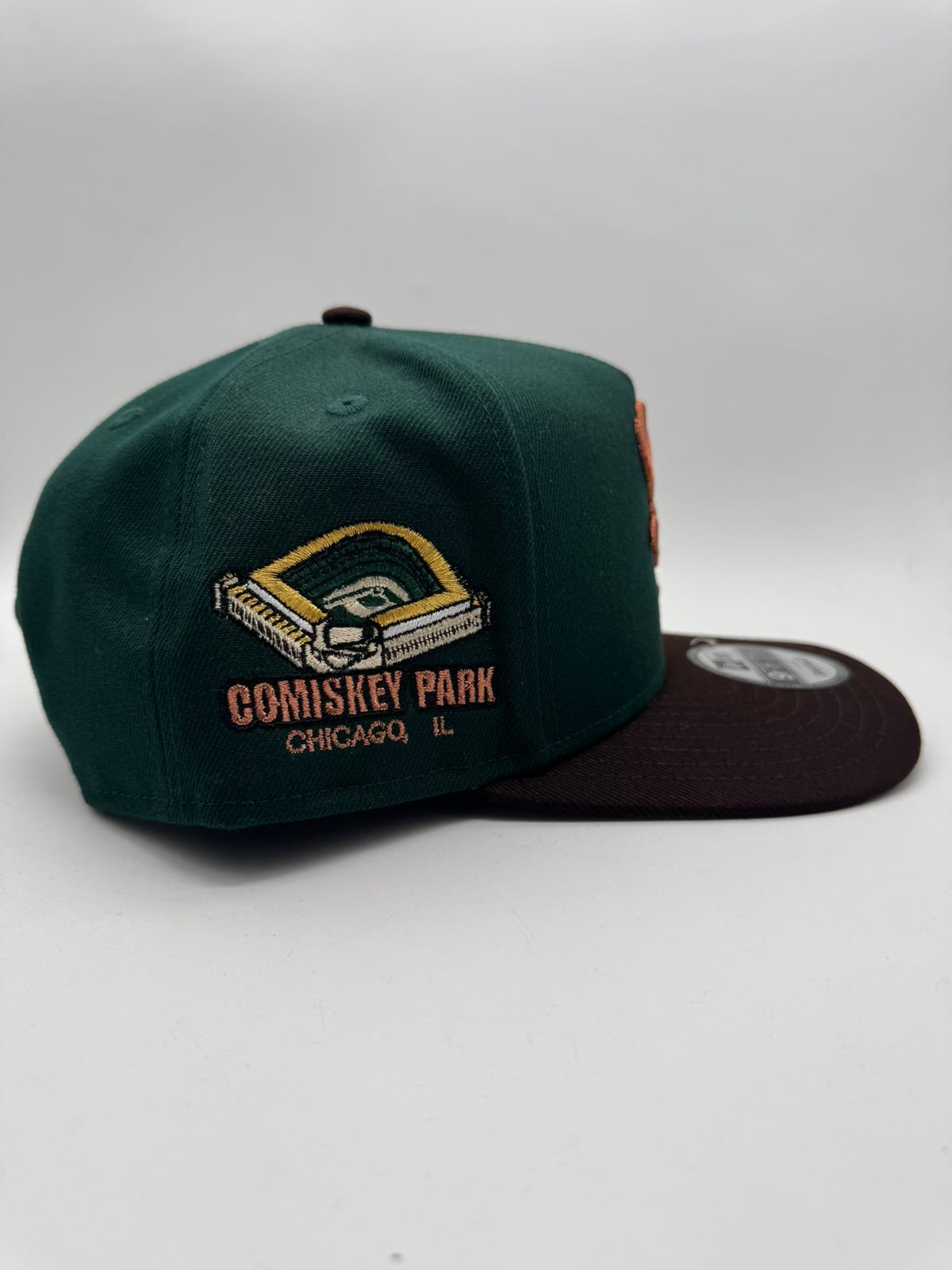 NEW ERA SOX VERDE/CAFE MAYOREO