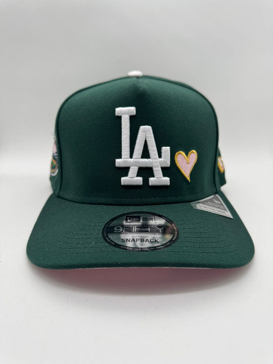 NEW ERA LA VERDE/ROSA MAYOREO