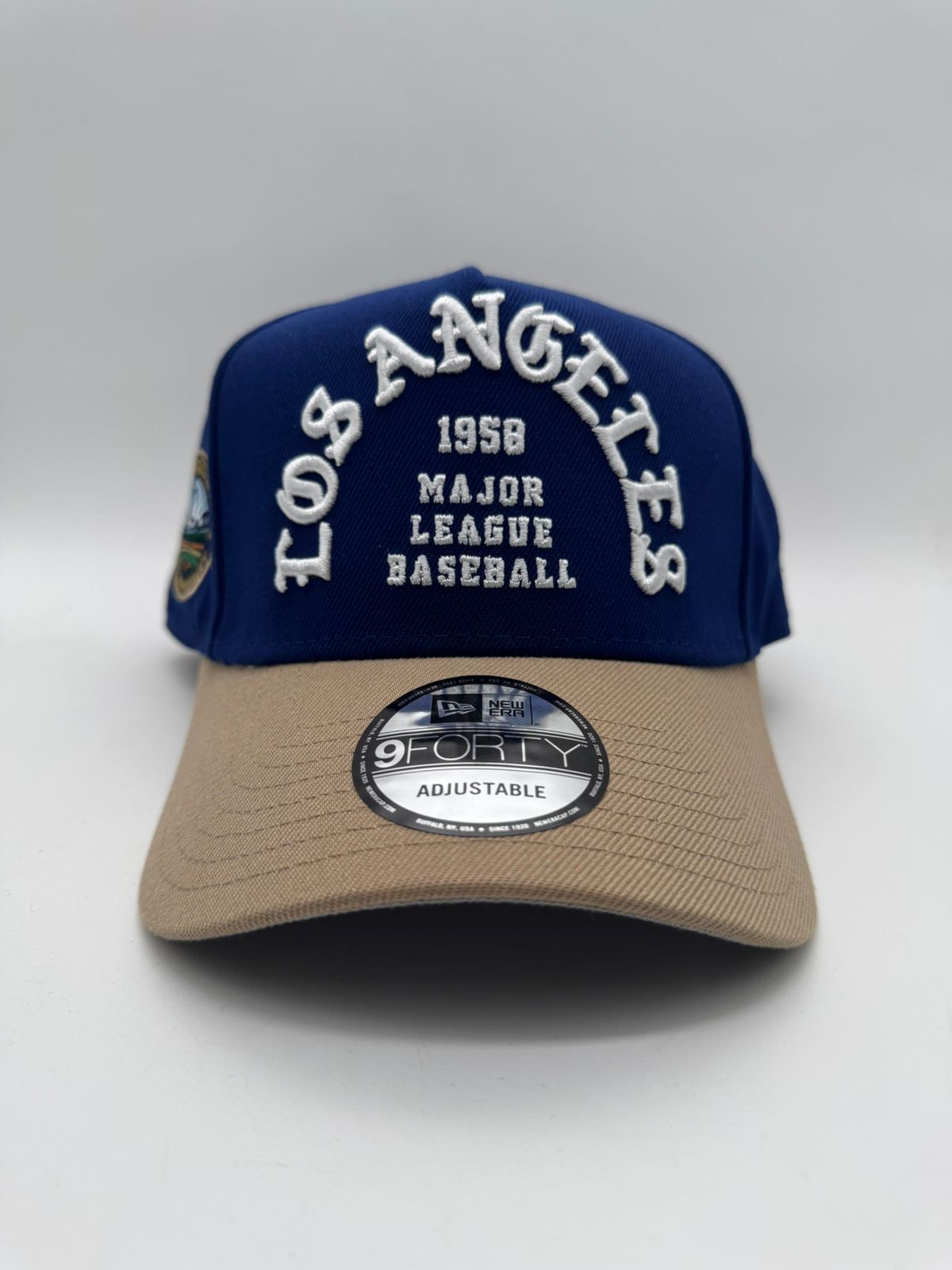 NEW ERA LOS ANGELES BEIGE/AZUL MAYOREO