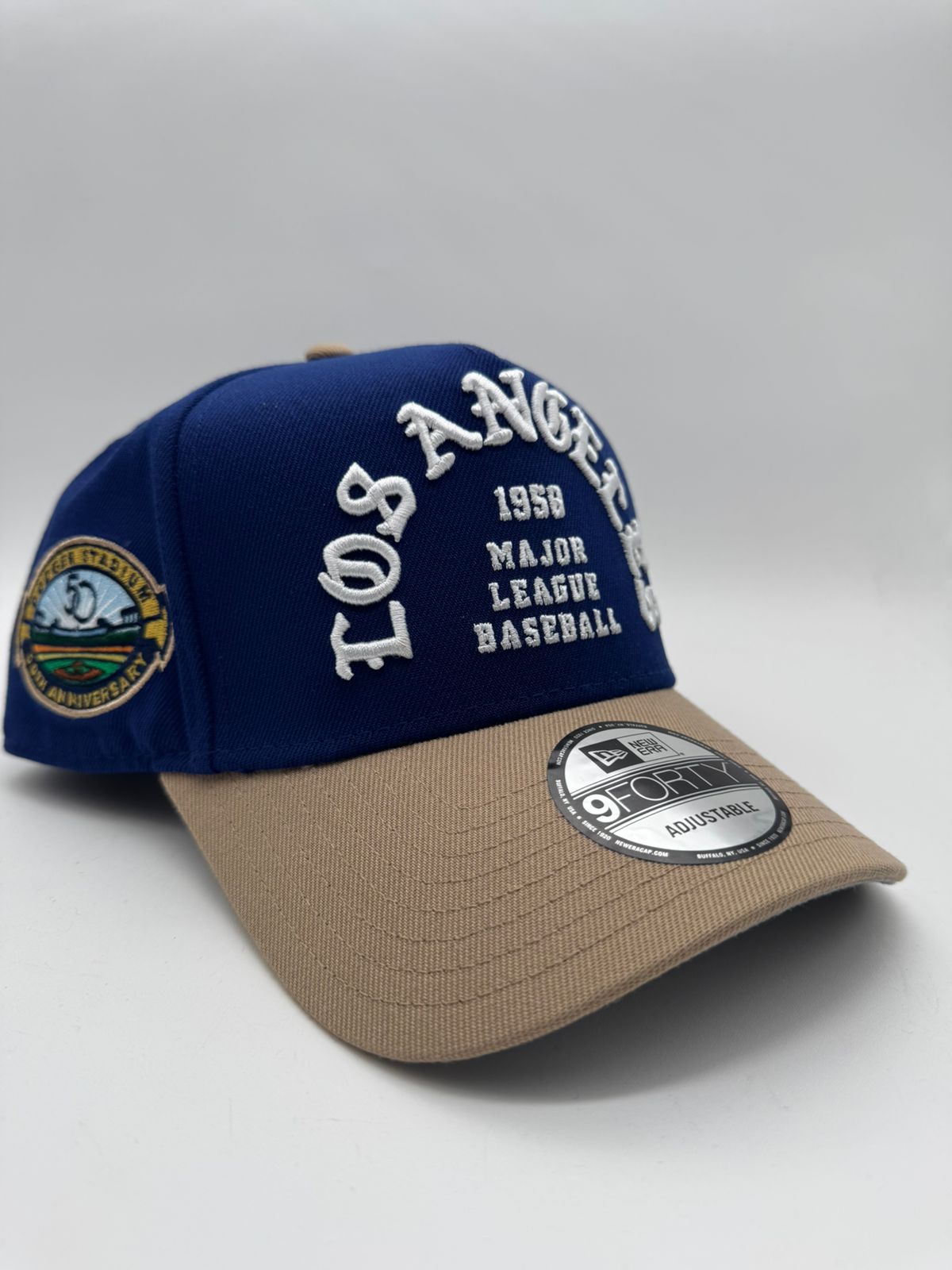 NEW ERA LOS ANGELES BEIGE/AZUL MAYOREO