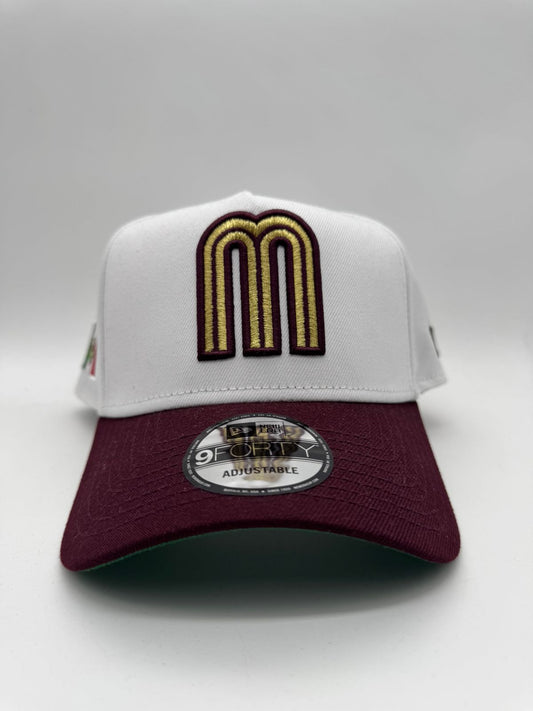NEW ERA MEXICO BLANCA/TINTA MAYOREO