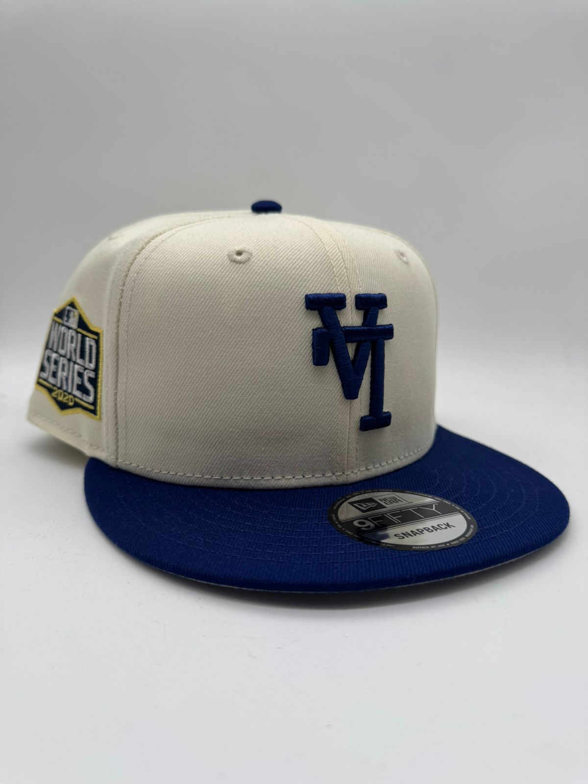 NEW ERA LA BEIGE/AZUL MAYOREO