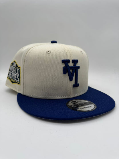 NEW ERA LA BEIGE/AZUL MAYOREO