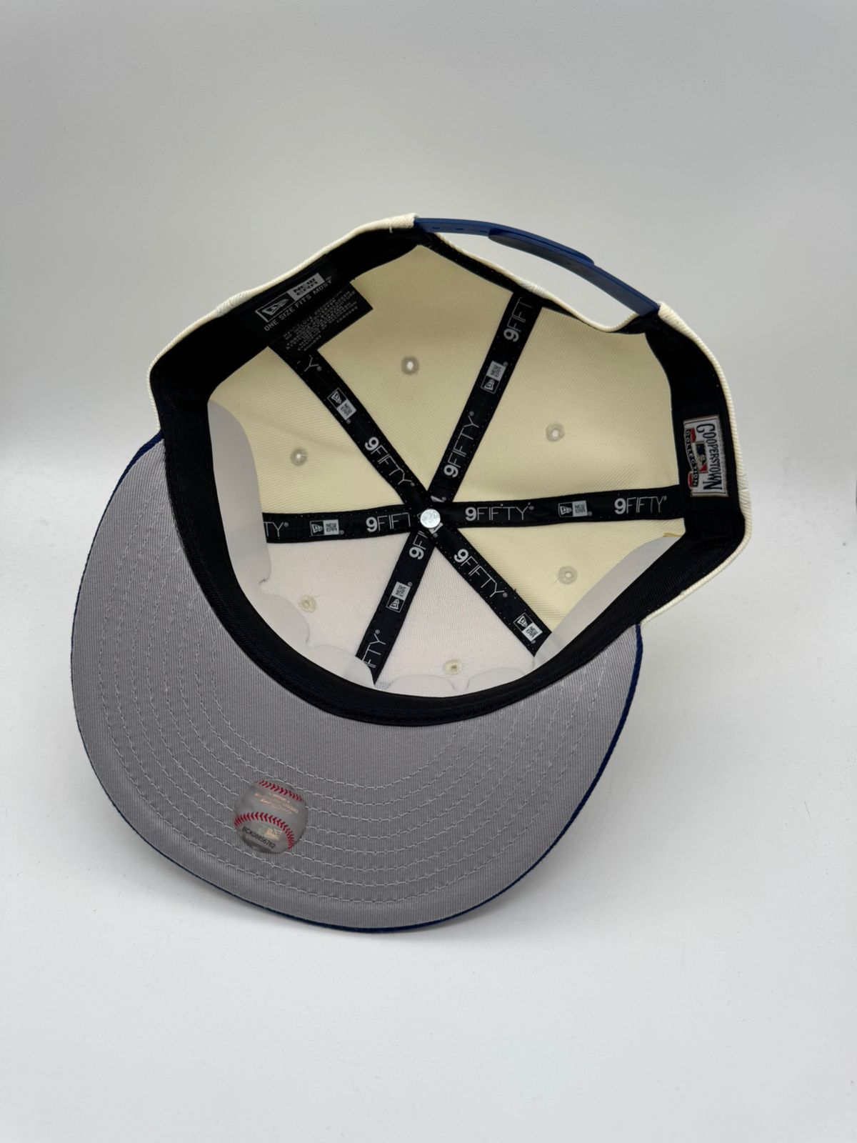NEW ERA LA BEIGE/AZUL MAYOREO