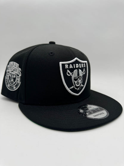 NEW ERA RAIDERS BLACK