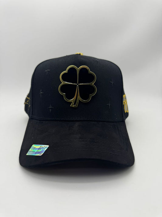 CAPS FANS TREBOL GOLD/BLACK