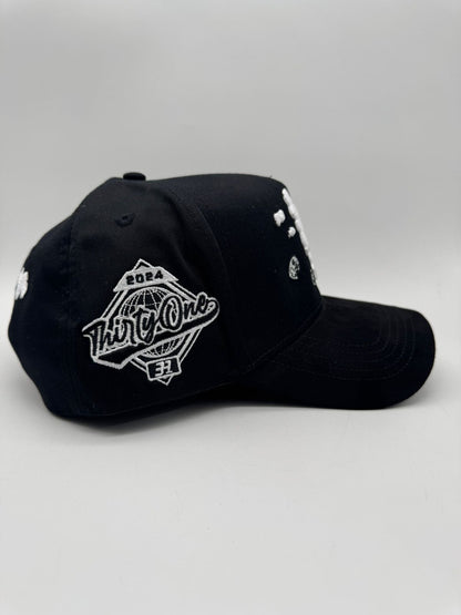 31 HATS LA CLOUDS BLACK