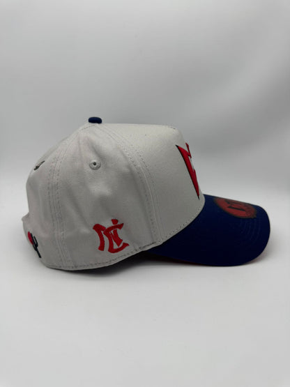 JC HATS NATANAEL CANO CURVA GRIS/AZUL