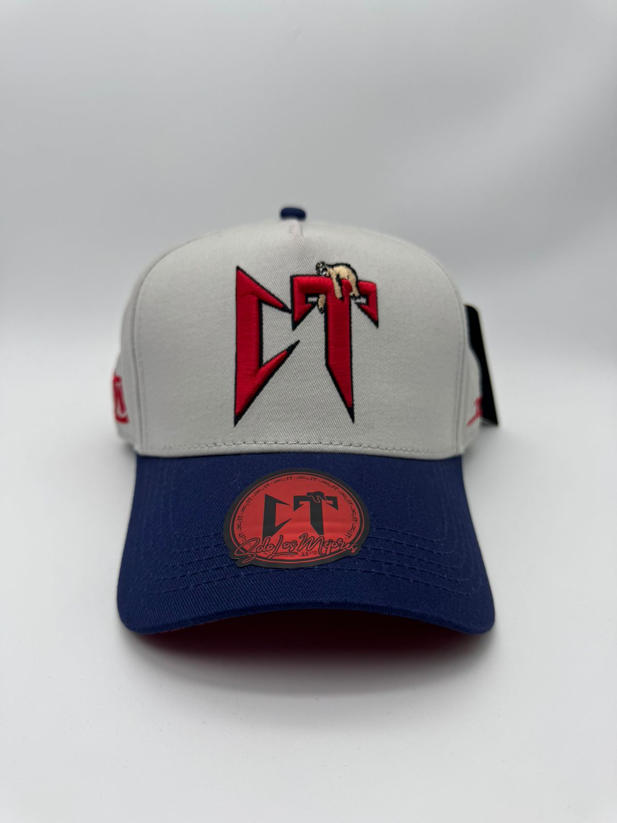 JC HATS NATANAEL CANO CURVA GRIS/AZUL