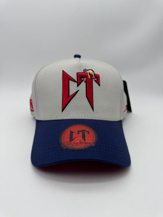 JC HATS NATANAEL CANO CURVA GRIS/AZUL