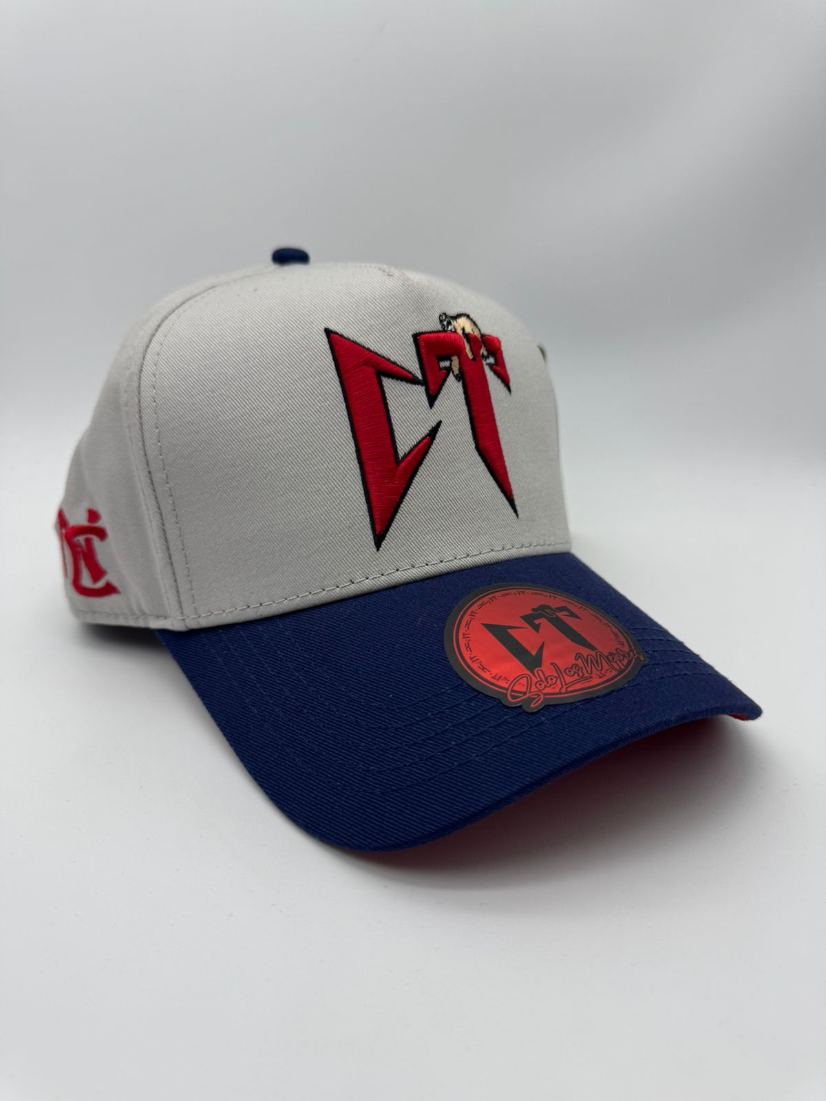 JC HATS NATANAEL CANO CURVA GRIS/AZUL
