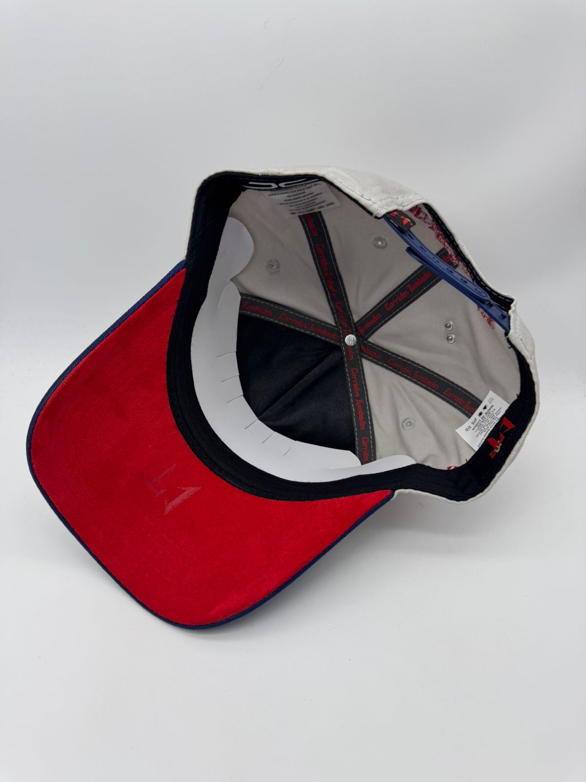 JC HATS NATANAEL CANO CURVA GRIS/AZUL