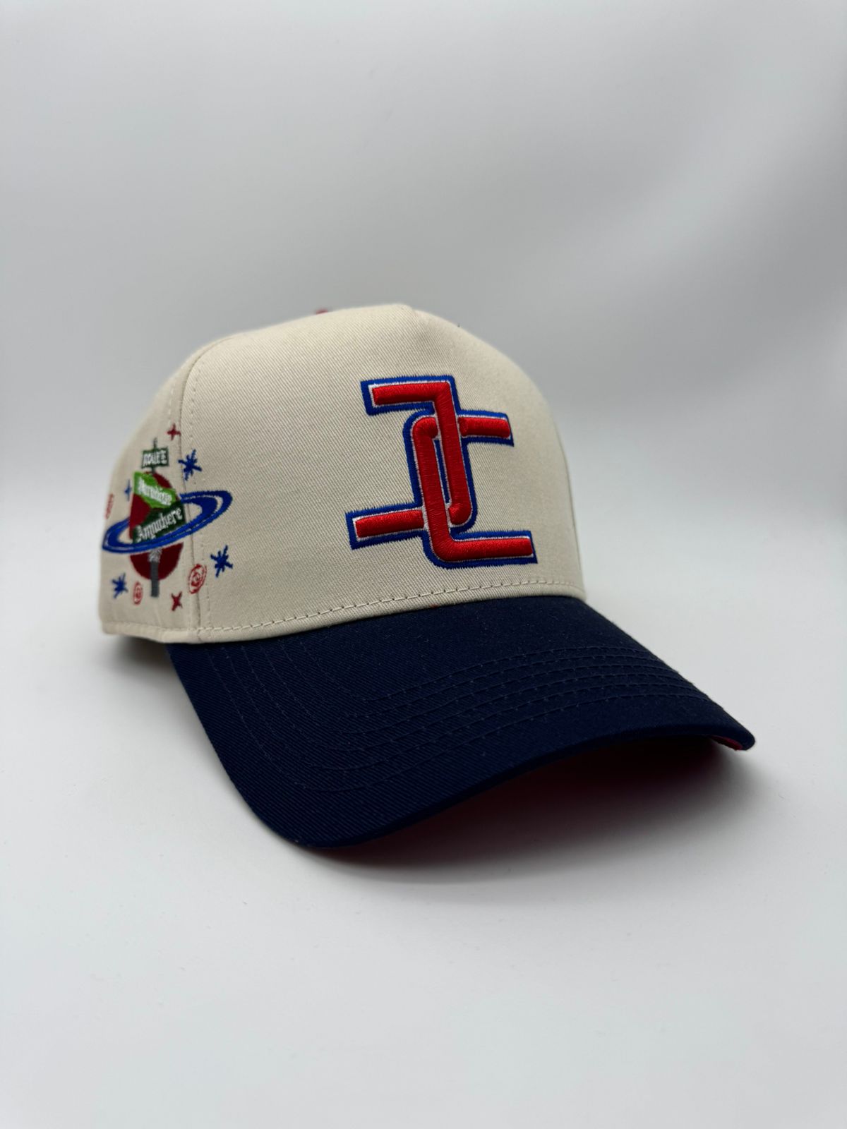 JC HATS PARADISE BEIGE/AZUL