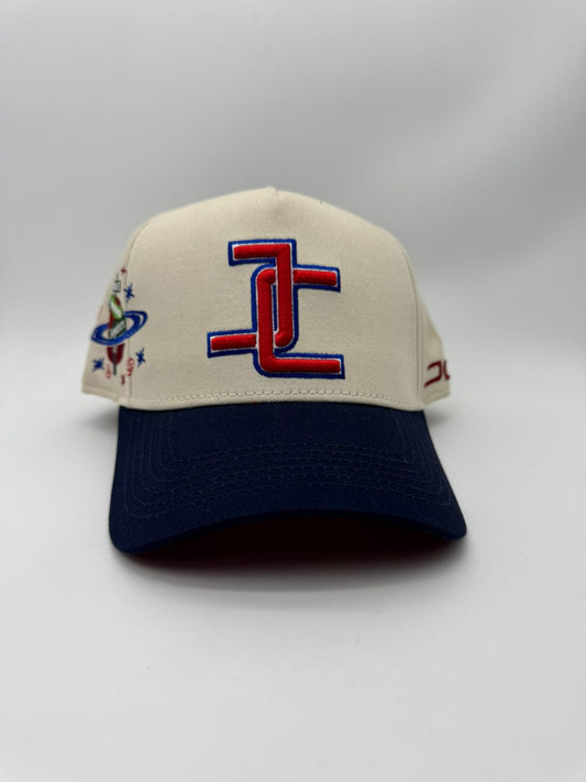 JC HATS PARADISE BEIGE/AZUL