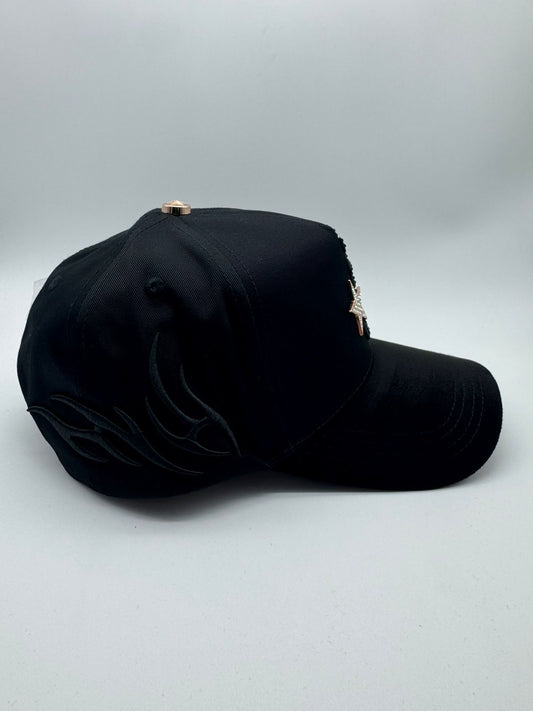 BARBAS HATS B STAR GOLD ROSE