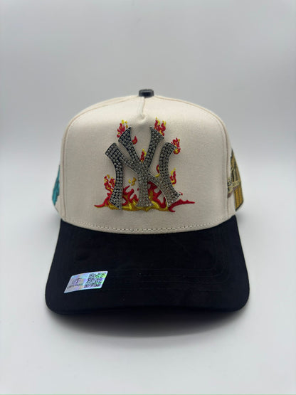 CAPS FANS NEW YORK BEIGE MAYOREO