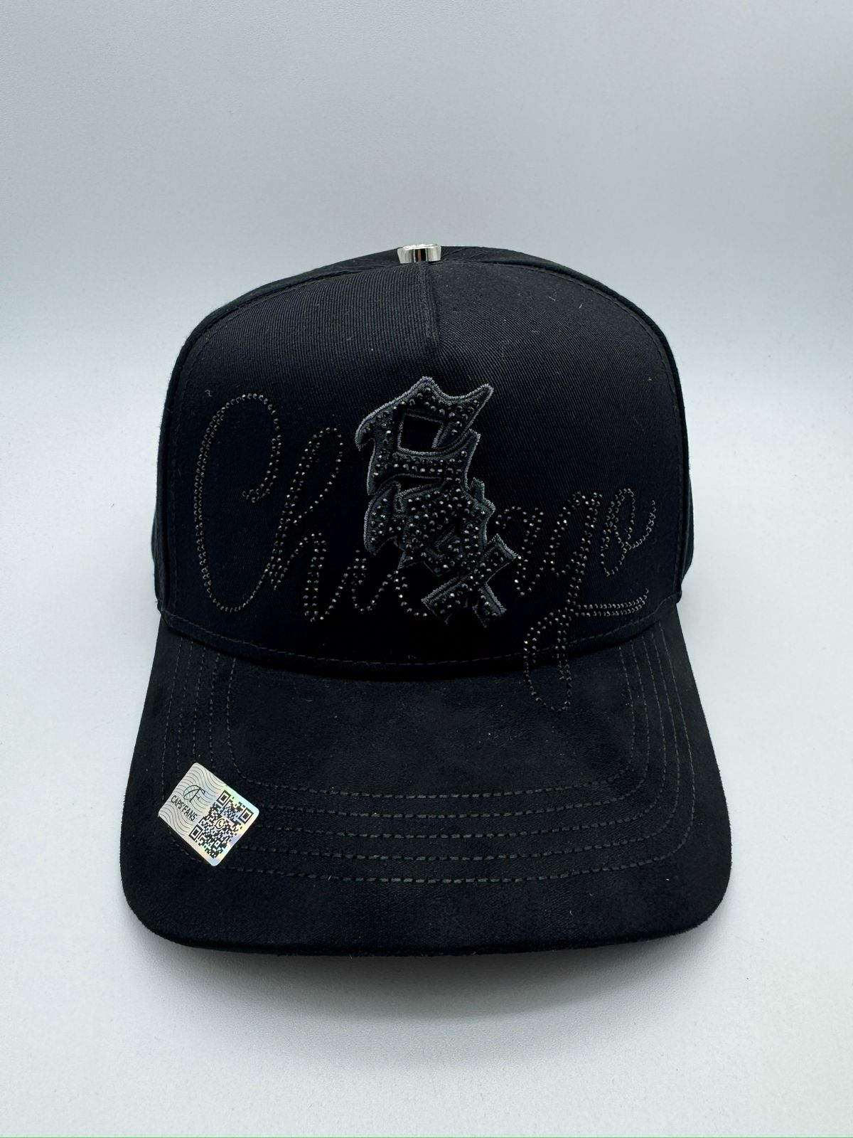 CAPS FANS SOX BLACK CRYSTALS MAYOREO