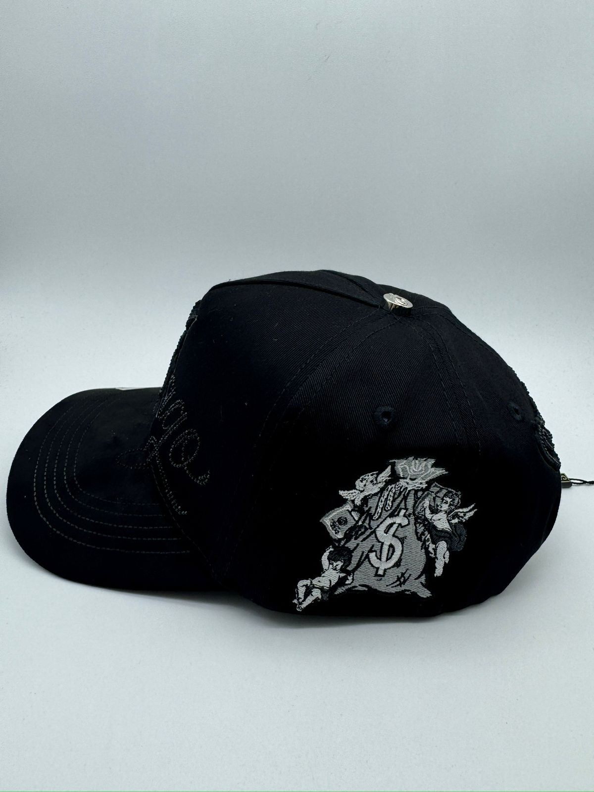 CAPS FANS SOX BLACK CRYSTALS MAYOREO