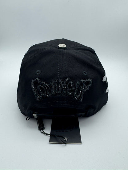 CAPS FANS SOX BLACK CRYSTALS MAYOREO
