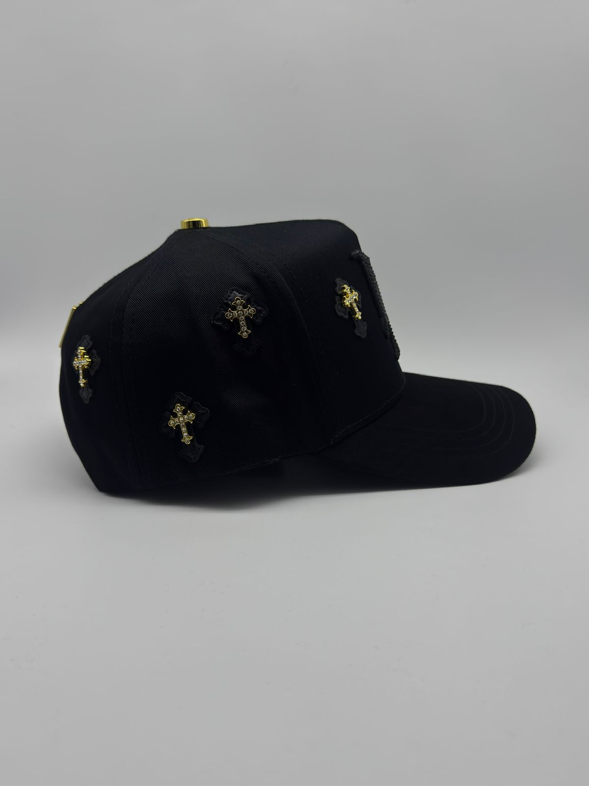 GORRA BIG BOSS X KLAN HATS LA CRUZ GOLD