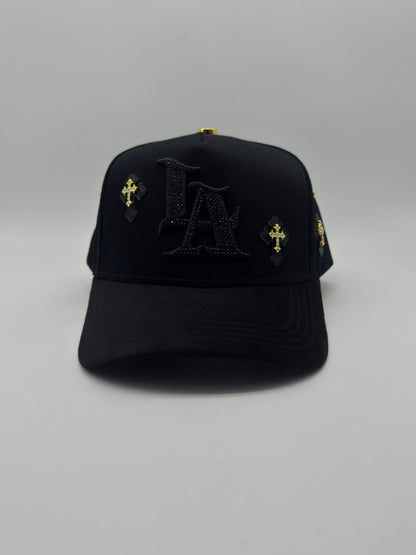 GORRA BIG BOSS X KLAN HATS LA CRUZ GOLD