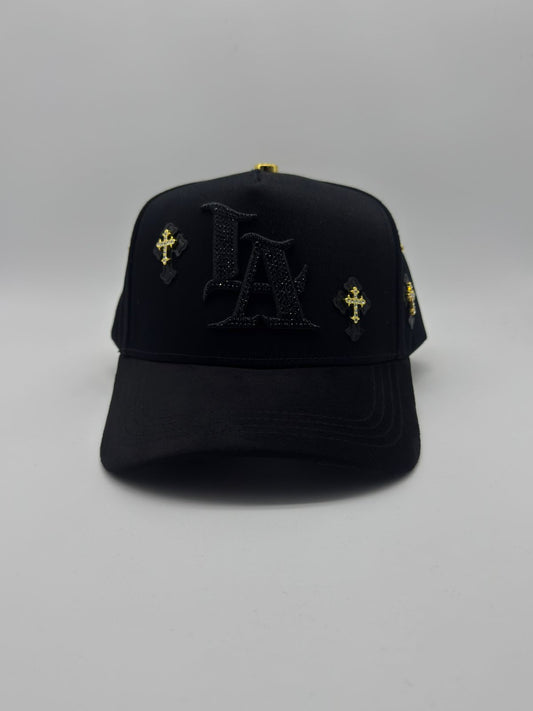 GORRA BIG BOSS X KLAN HATS LA CRUZ GOLD