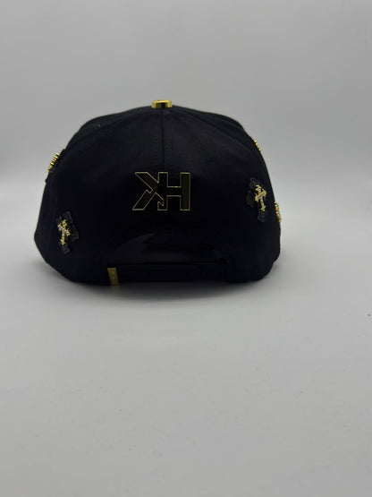GORRA BIG BOSS X KLAN HATS LA CRUZ GOLD