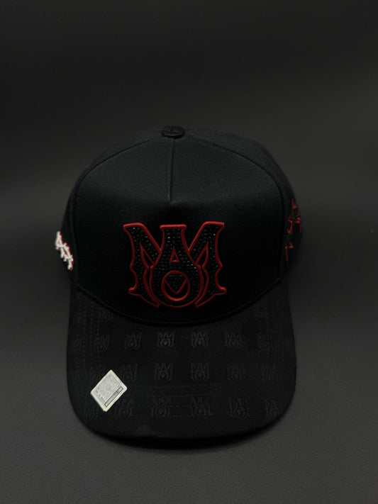 BIG BOSS AMIRI CRYSTALS RED